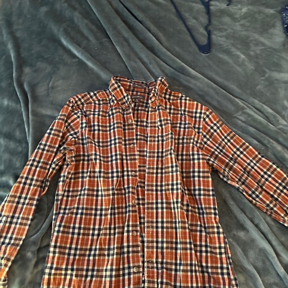 Eddie Bauer 🍊 button up